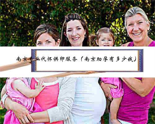 南京专业代怀供卵服务（南京助孕有多少钱）
